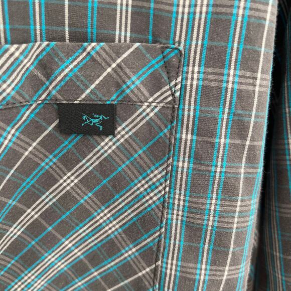 Arctyrex men’s performance plaid button front shirt - Picture 8 of 12